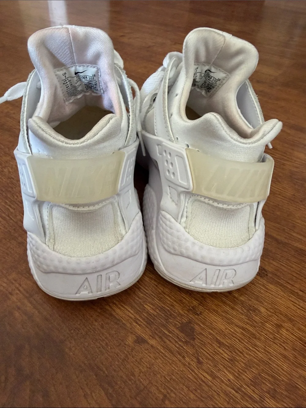 White Athletic Sneakers with Logo Detail